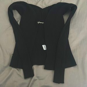Jacquemus pralu Black Cardigan